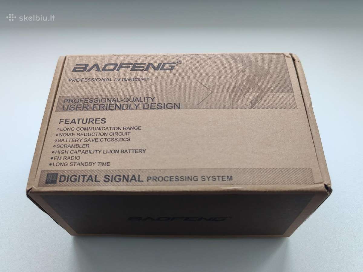 Baofeng Uv-5r 8w racija - nuotraukos Nr. 3