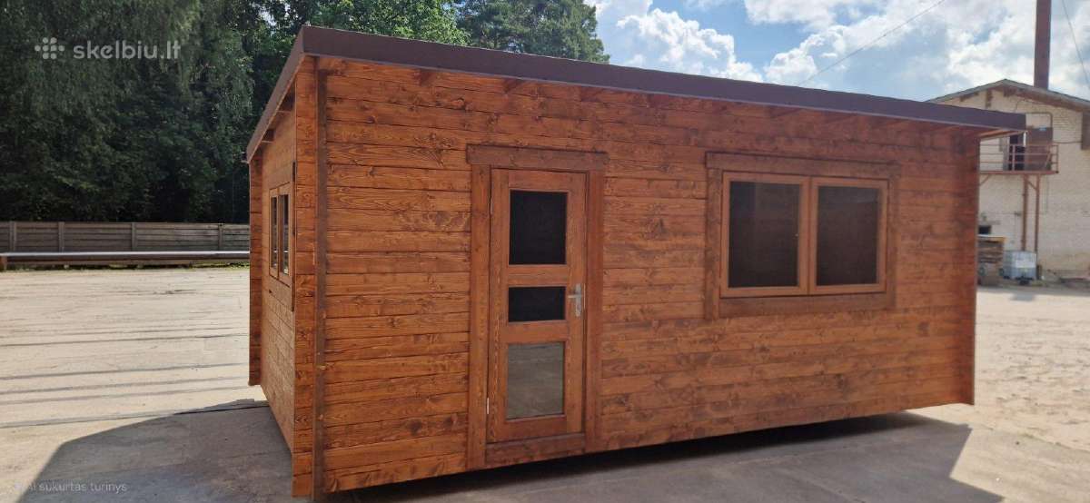 Vasarnamis 3.4x5.88m 20m2 su PVM 8600€