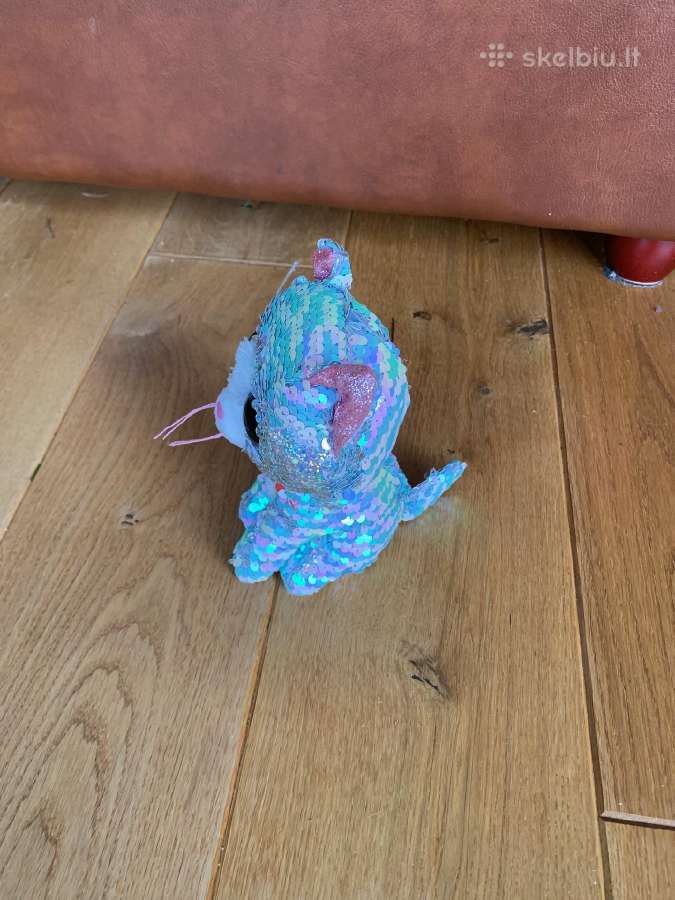Ty Beanie Boos blizgi, keičianti spalvą, katytė - nuotraukos Nr. 3