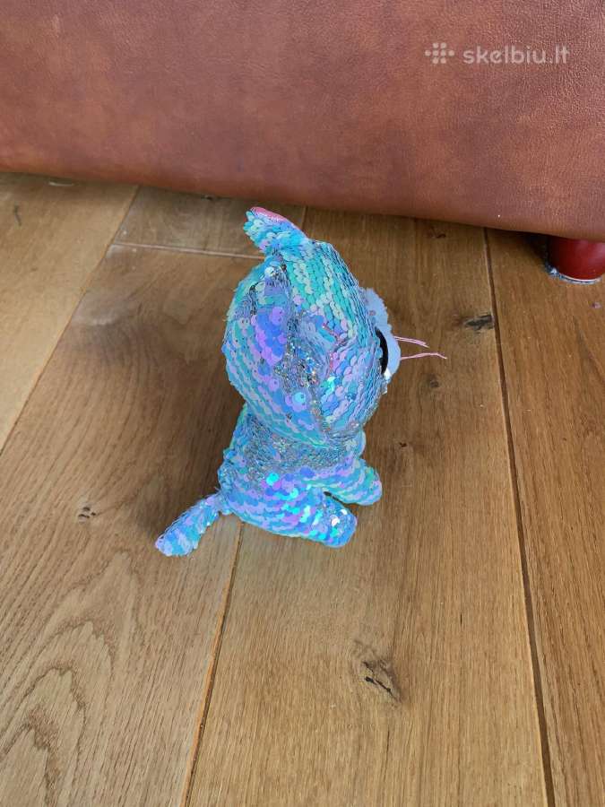 Ty Beanie Boos blizgi, keičianti spalvą, katytė - nuotraukos Nr. 4