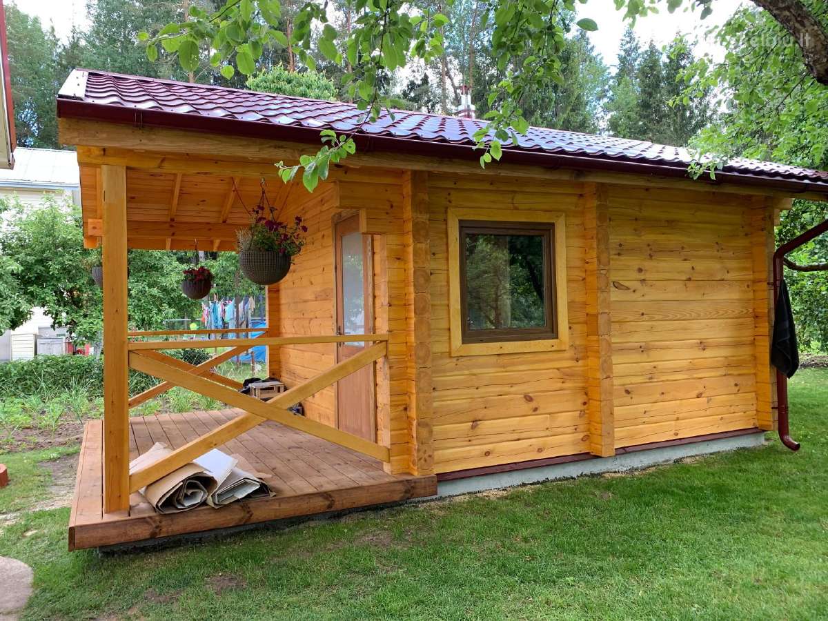 Rąstiniai namai pitys sandeliukai - nuotraukos Nr. 19