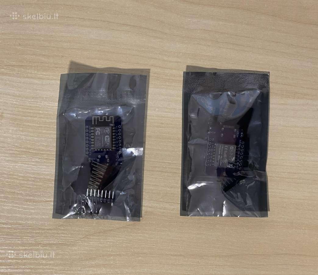 Esp 8266 D1 mini mikrovaldikliai