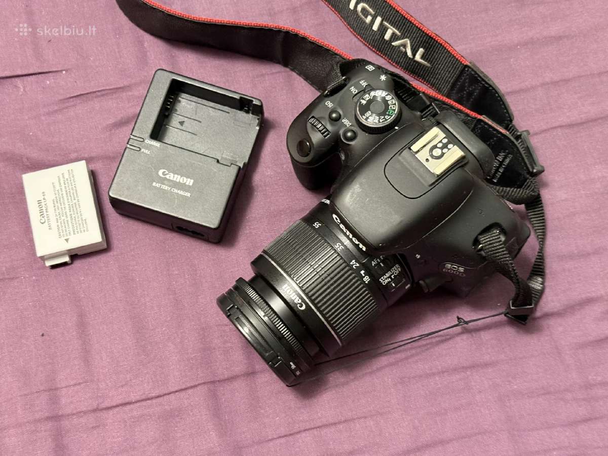 Canon EOS 600d tik 950 kadru - nuotraukos Nr. 2