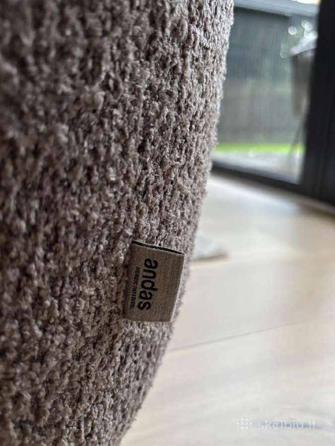 Modulinė sofa, teddy audinys
