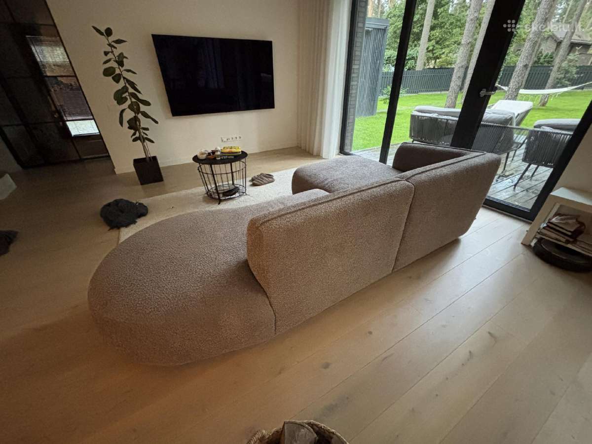 Modulinė sofa, teddy audinys - nuotraukos Nr. 2