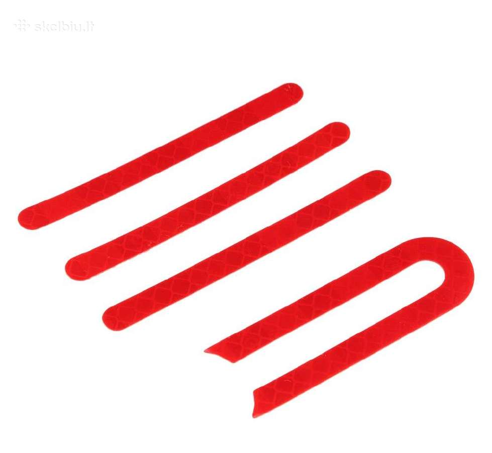 Paspirtuko Xiaomi M365 atšvaitų lipdukai - nuotraukos Nr. 3