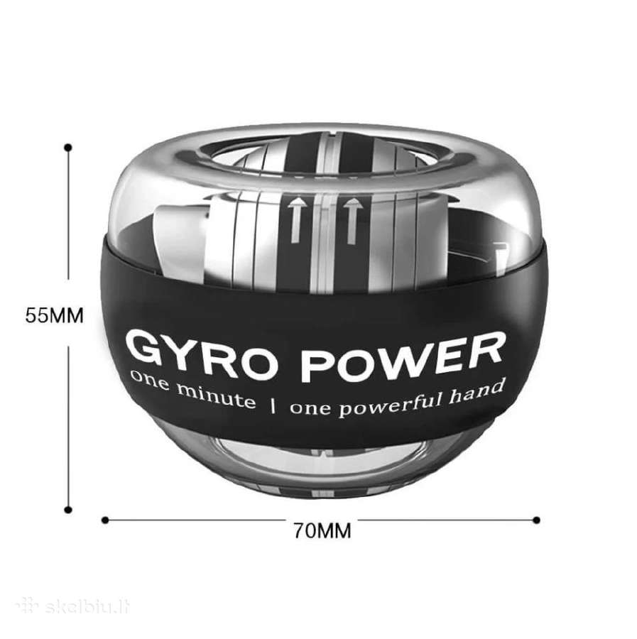 Giroskopinis riešo kamuolys Gyro Ball - nuotraukos Nr. 8