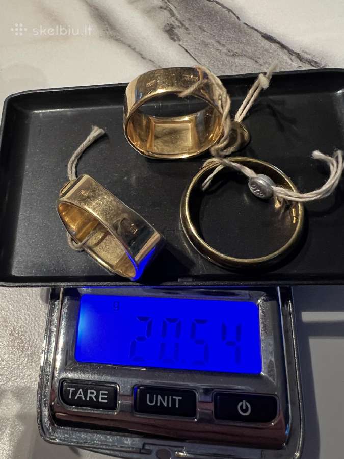 Parduodu naujus tarybiniu žiedus 750 praba