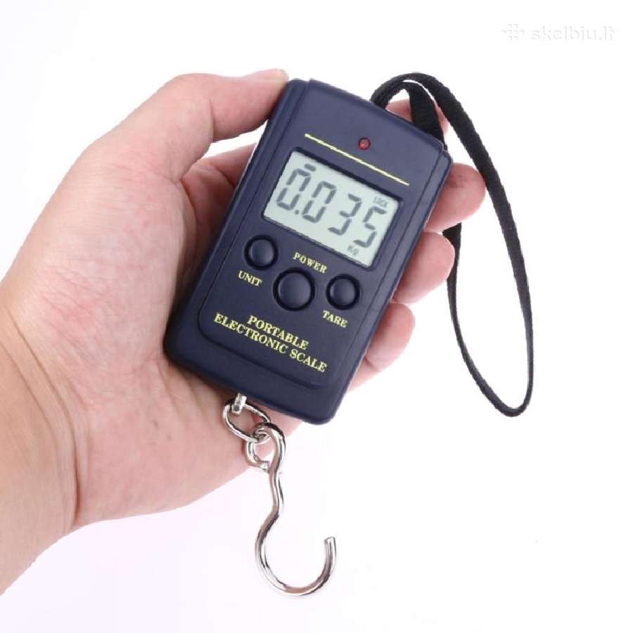 Pakabinamos elektroninės svarstyklės