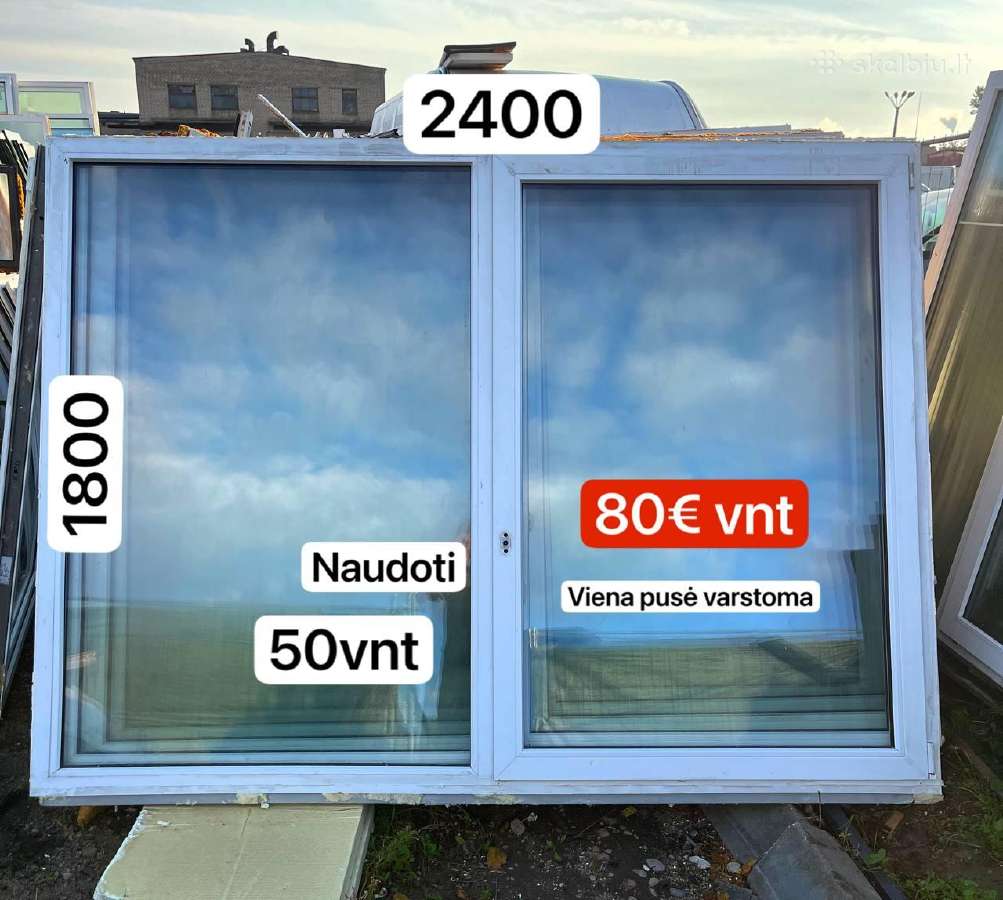 Nauji ir naudoti plastikiniai langai pigiau - nuotraukos Nr. 3