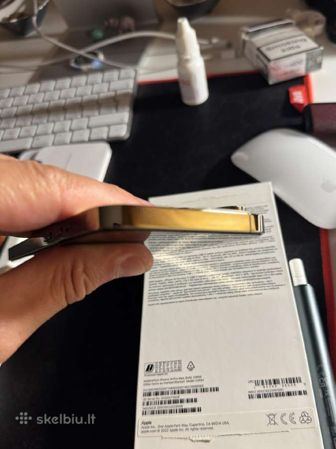 iPhone 14pro max 128 Gold - nuotraukos Nr. 6