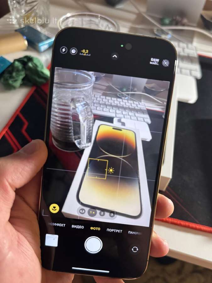 iPhone 14pro max 128 Gold - nuotraukos Nr. 10