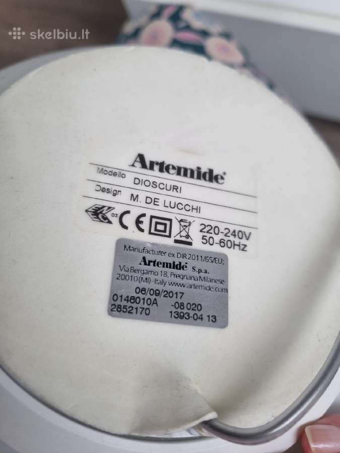 Artemide Dioscuri stalinis šviestuvas - nuotraukos Nr. 2