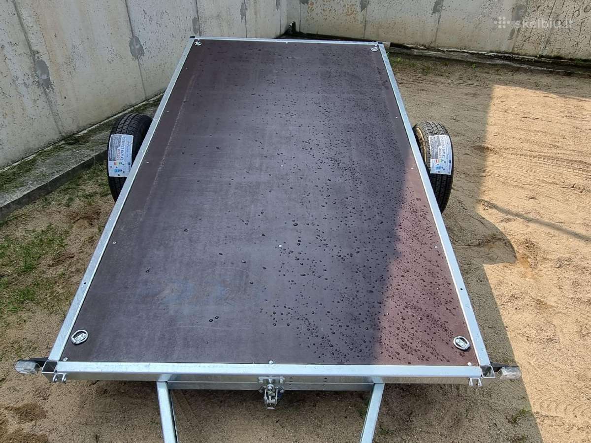Nauja stipri 2.5x1.35m priekaba - nuotraukos Nr. 8