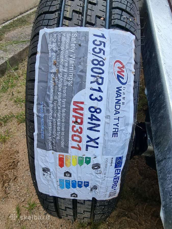 Nauja stipri 2.5x1.35m priekaba - nuotraukos Nr. 9