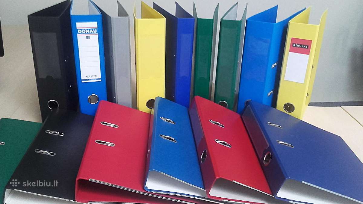 Geros būklės segtuvai