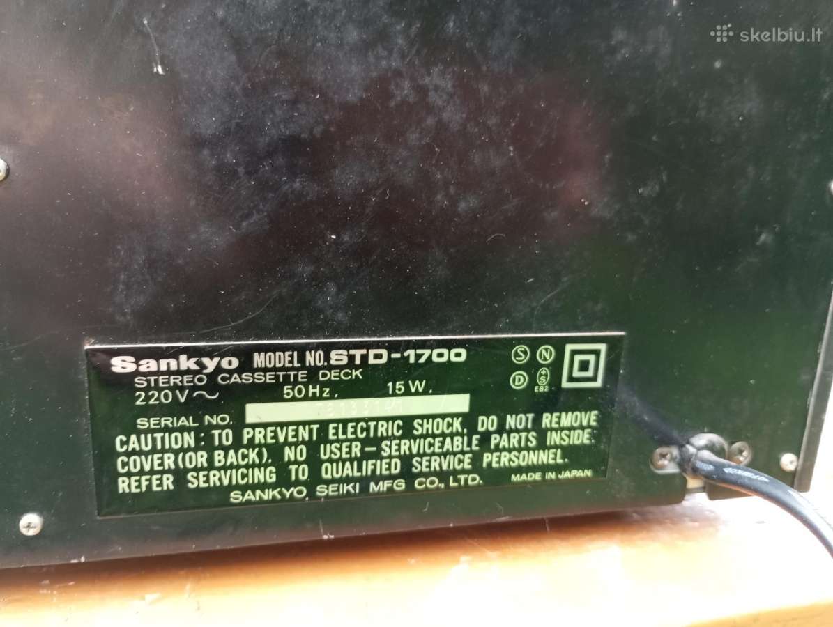 Sony tc-w320 - nuotraukos Nr. 4