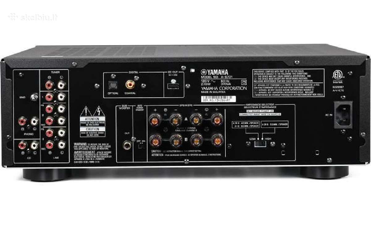 Yamaha A-s701 Stereo stiprintuvas naujas - nuotraukos Nr. 3