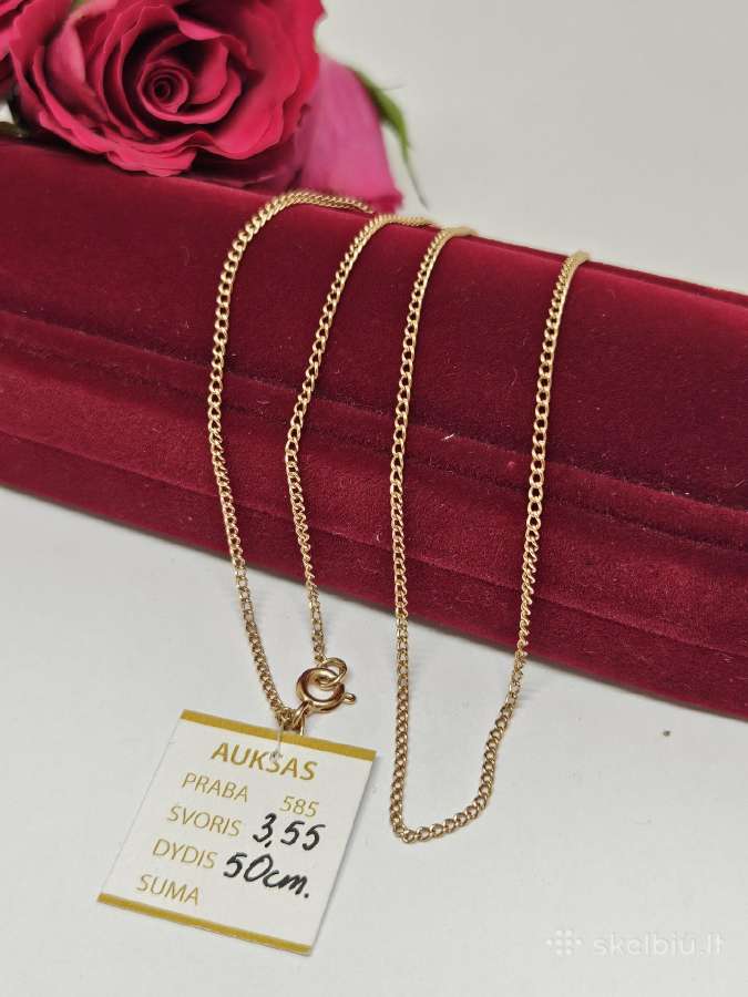 Auksinė grandinėlė - 351 Eur.