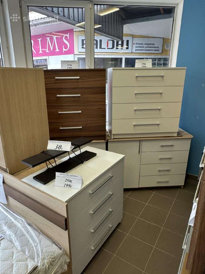 Naujos lietuviškos komodos komoda nauja - nuotraukos Nr. 5