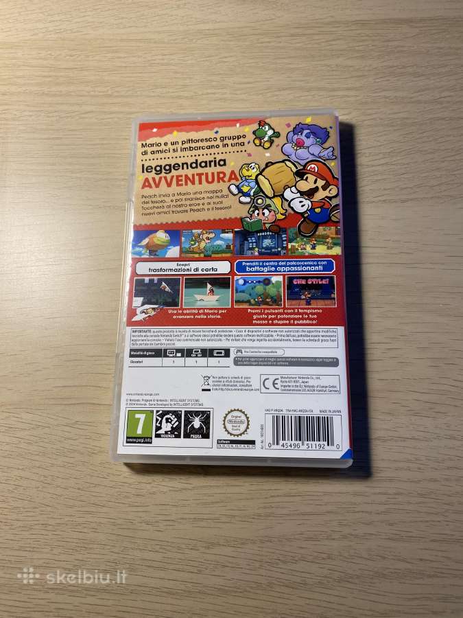 Nintendo switch Paper Mario The Thousand Year Door - nuotraukos Nr. 2