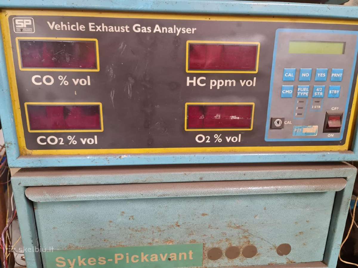 Auto serviso įranga dujų Co aparatas - nuotraukos Nr. 2