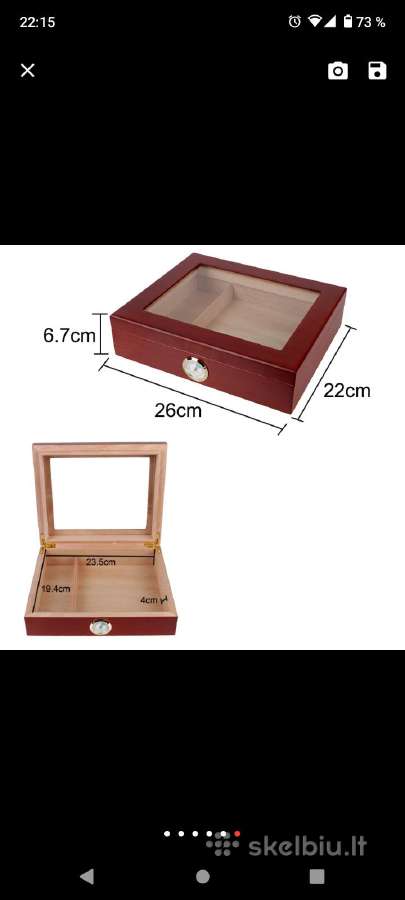 Humidoras 40€ Naujas