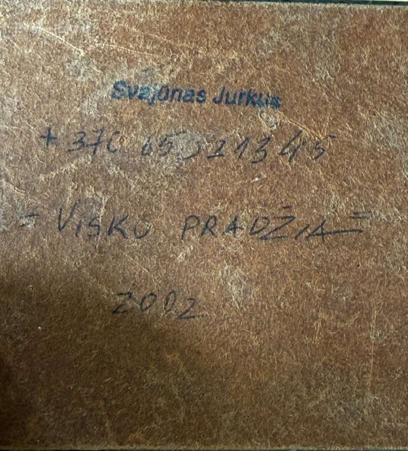 Bronzinė skulptūra – S. Jurkus „Visko pradžia - nuotraukos Nr. 5