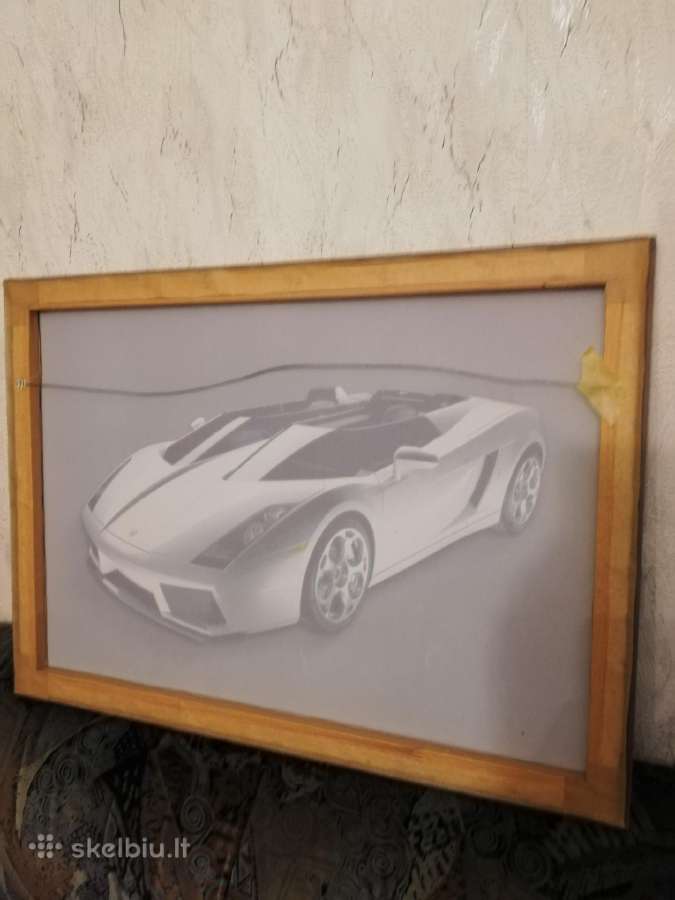 Paveikslai su automobiliais - nuotraukos Nr. 5