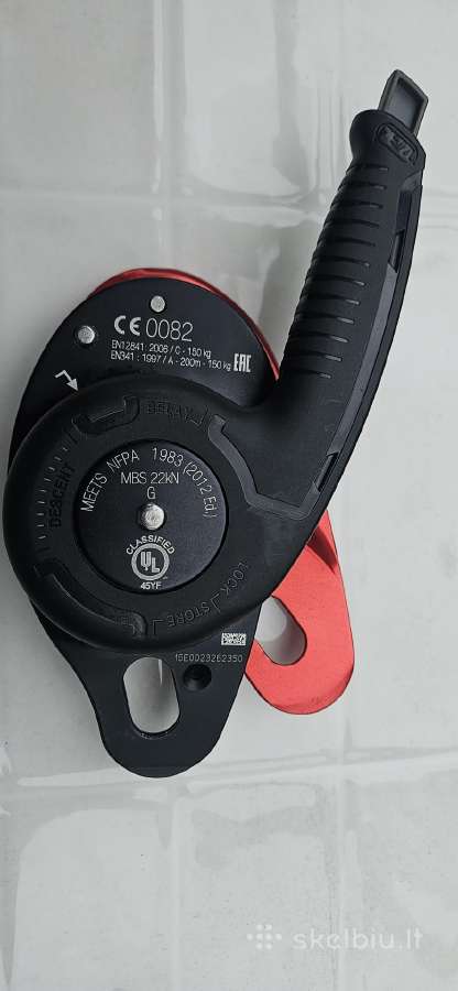 Petzl Nusileidimo, saugojimo įrenginys Petzl Id'l - nuotraukos Nr. 4
