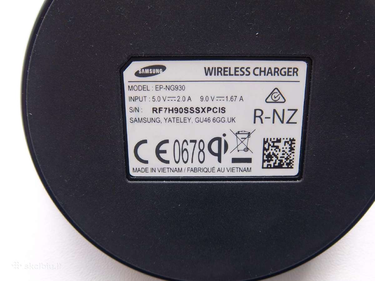 Belaidis telefono įkroviklis Samsung, Wireless - nuotraukos Nr. 2