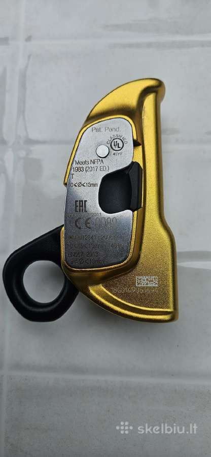 Petzl Rescucender,atidaromas kumštelinis virvės - nuotraukos Nr. 4