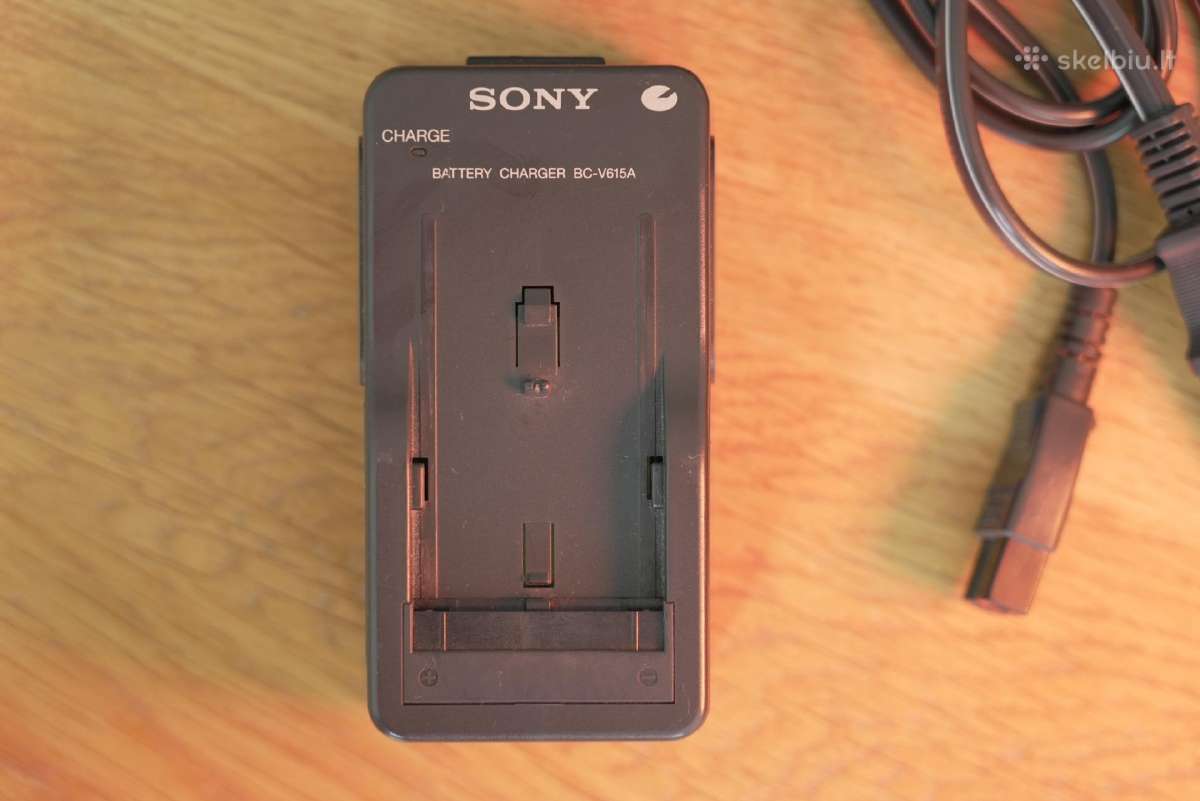 Originalus Sony Np-f baterijų pakrovėjas. - nuotraukos Nr. 3