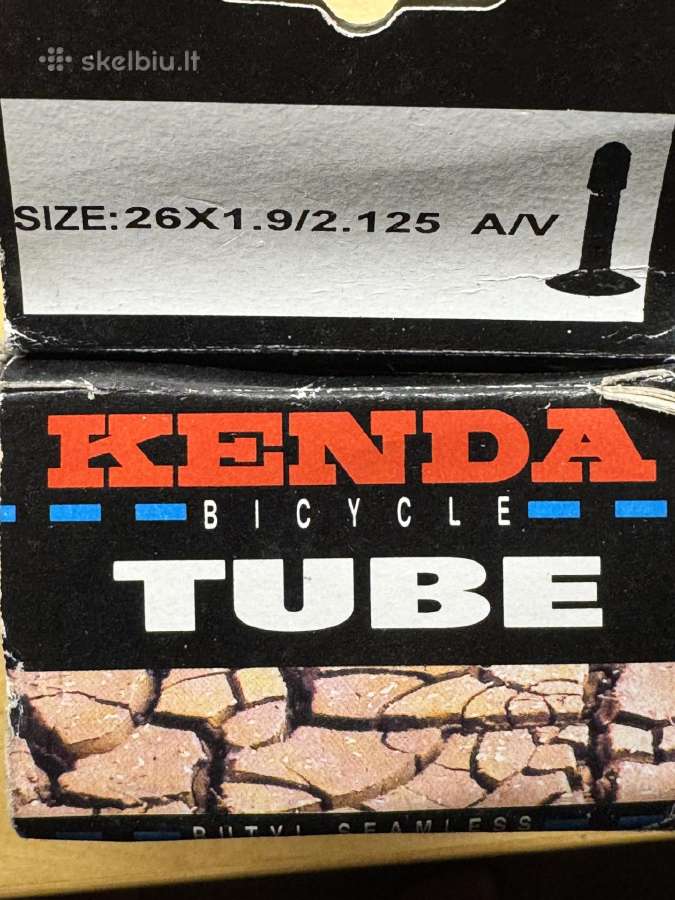 Dviračio rato kamera Kenda 26x1.9/2.125 AV ventil