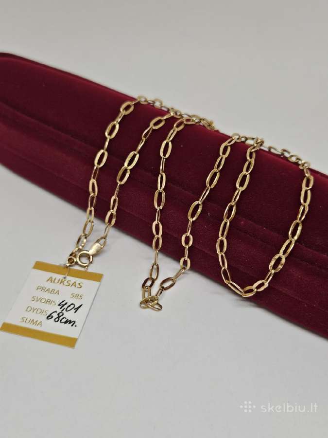 Auksinė grandinėlė - 389 Eur.