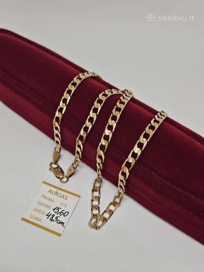 Auksinė grandinėlė - 1077 Eur.