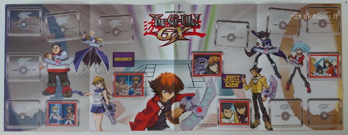 "yu-gi-oh GX" lipdukų albumas - nuotraukos Nr. 8