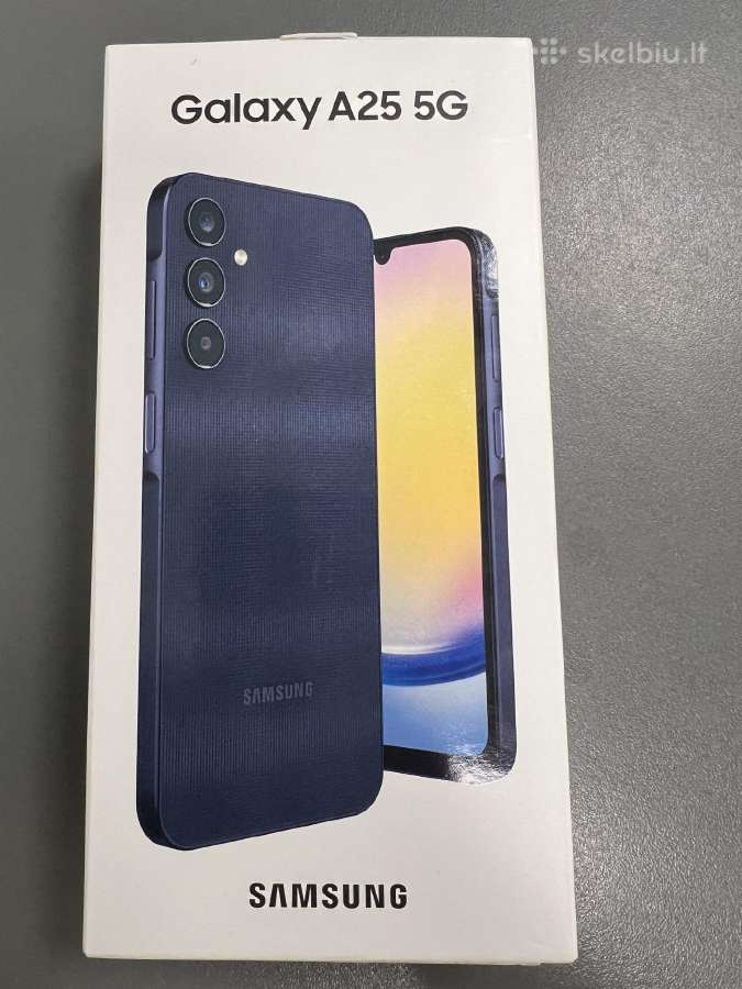 Samsung Galaxy A25 5G 6gb/128gb Naujas(ekspozicin)