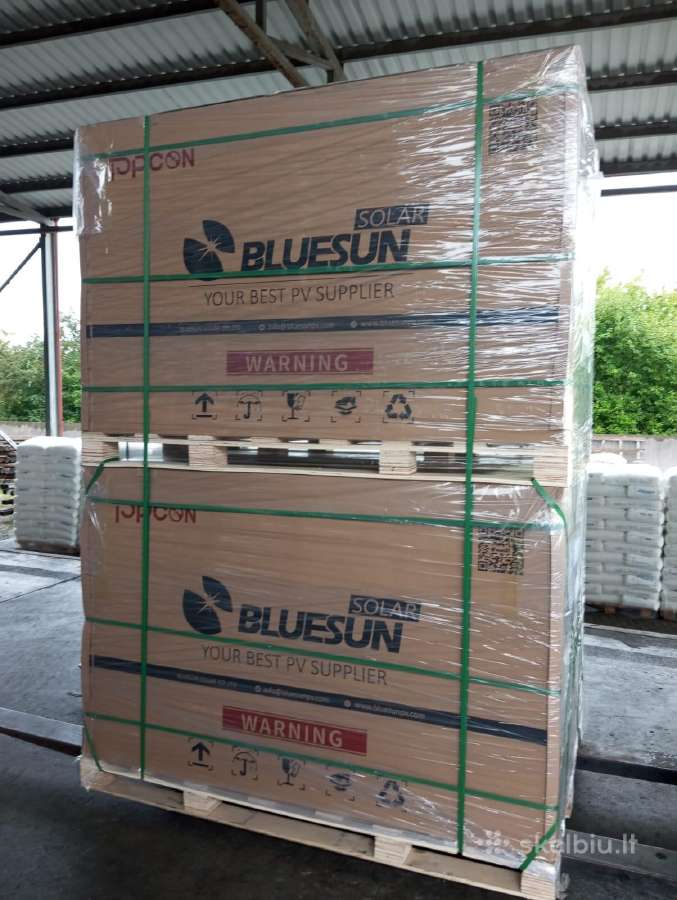 Bluesun saulės moduliai - 460w stiklas/stiklas, Fb - nuotraukos Nr. 7