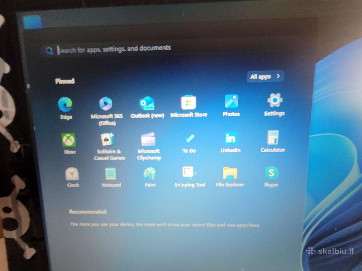 Hp Laptop 15-gw0xxx amd Atlon 12gb RAM 128gb SSD - nuotraukos Nr. 5