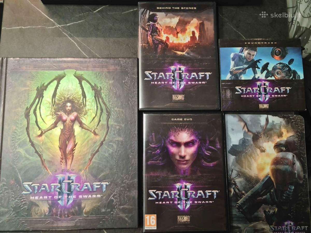 Starcraft II Heart of Swarm Collectors Edition