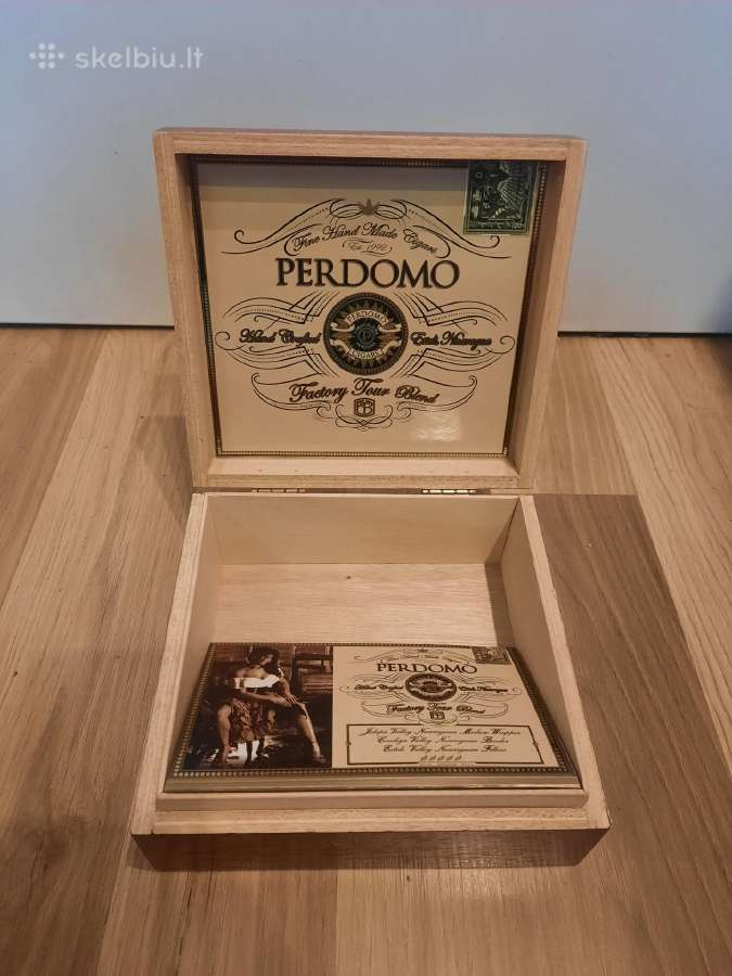79. Cigarų dėžė Perdomo Maduro - nuotraukos Nr. 2