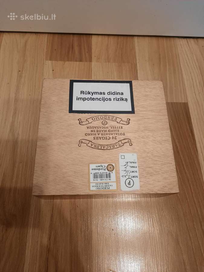 79. Cigarų dėžė Perdomo Maduro - nuotraukos Nr. 6