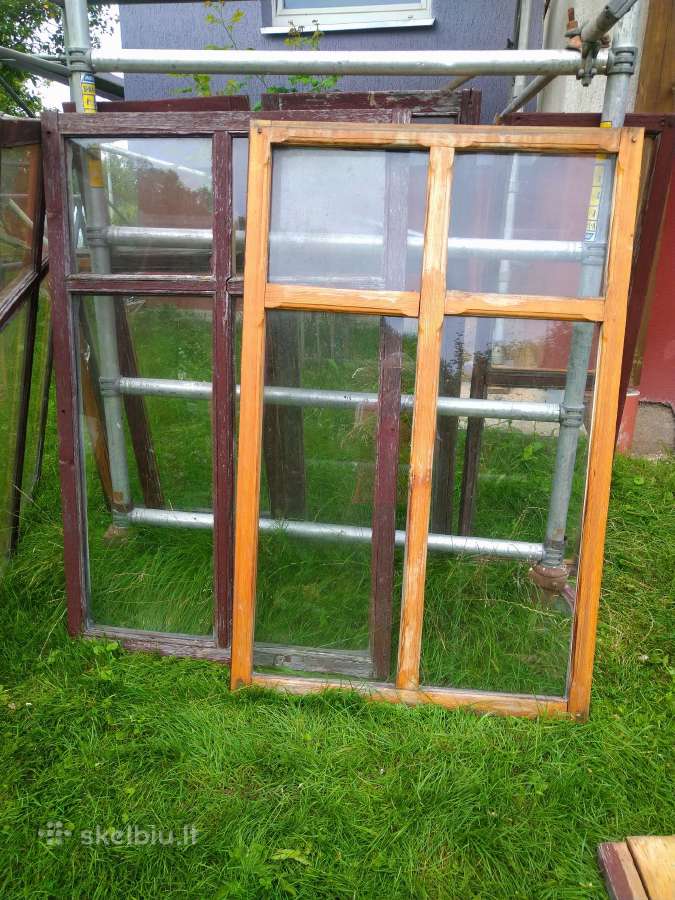 Lauko duris 2vnt,langai 8vnt -uz100 eur - nuotraukos Nr. 5