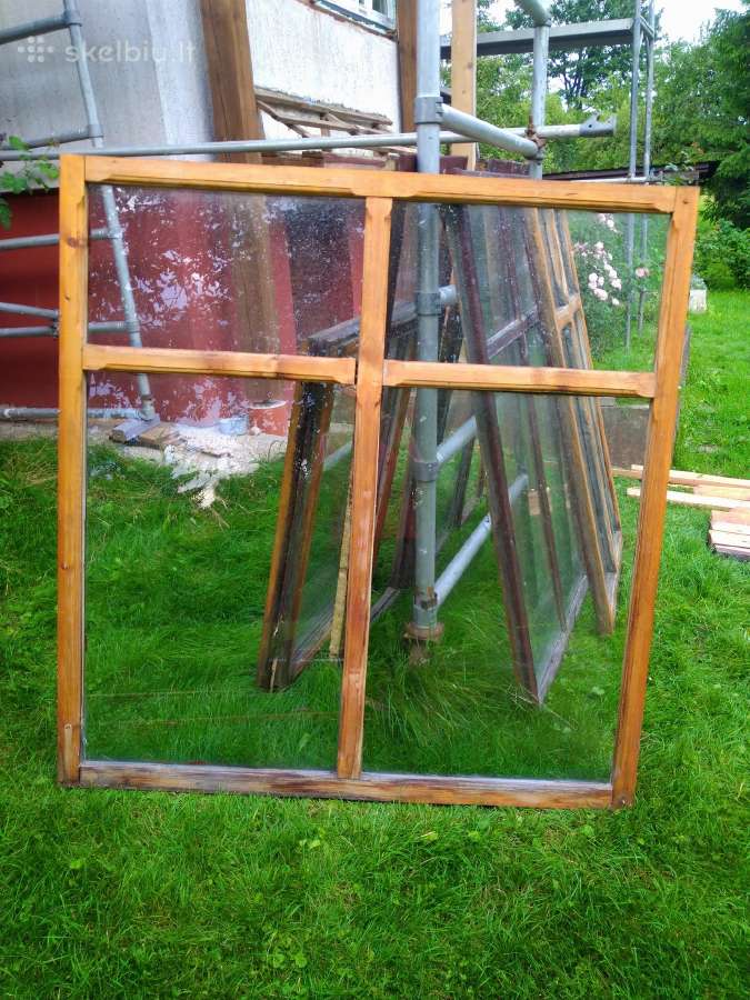 Lauko duris 2vnt,langai 8vnt -uz100 eur - nuotraukos Nr. 6
