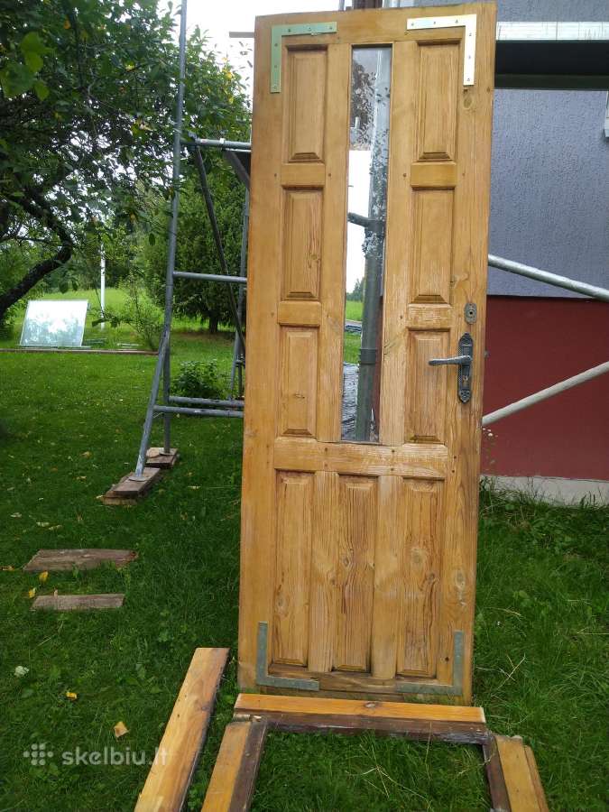 Lauko duris 2vnt,langai 8vnt -uz100 eur - nuotraukos Nr. 2