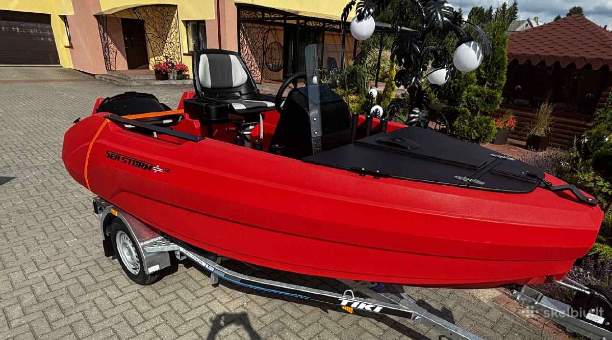 Naujas Seastorm kateris su priekaba - Skelbiu.lt