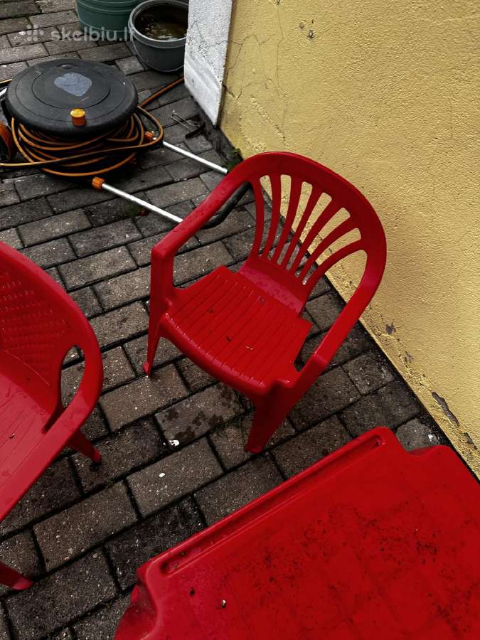 Plastikiniai lauko baldai vaikams - nuotraukos Nr. 6