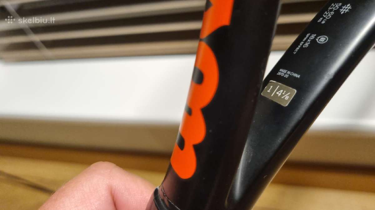 Wilson burn 100uls V4 teniso rakete - nuotraukos Nr. 4