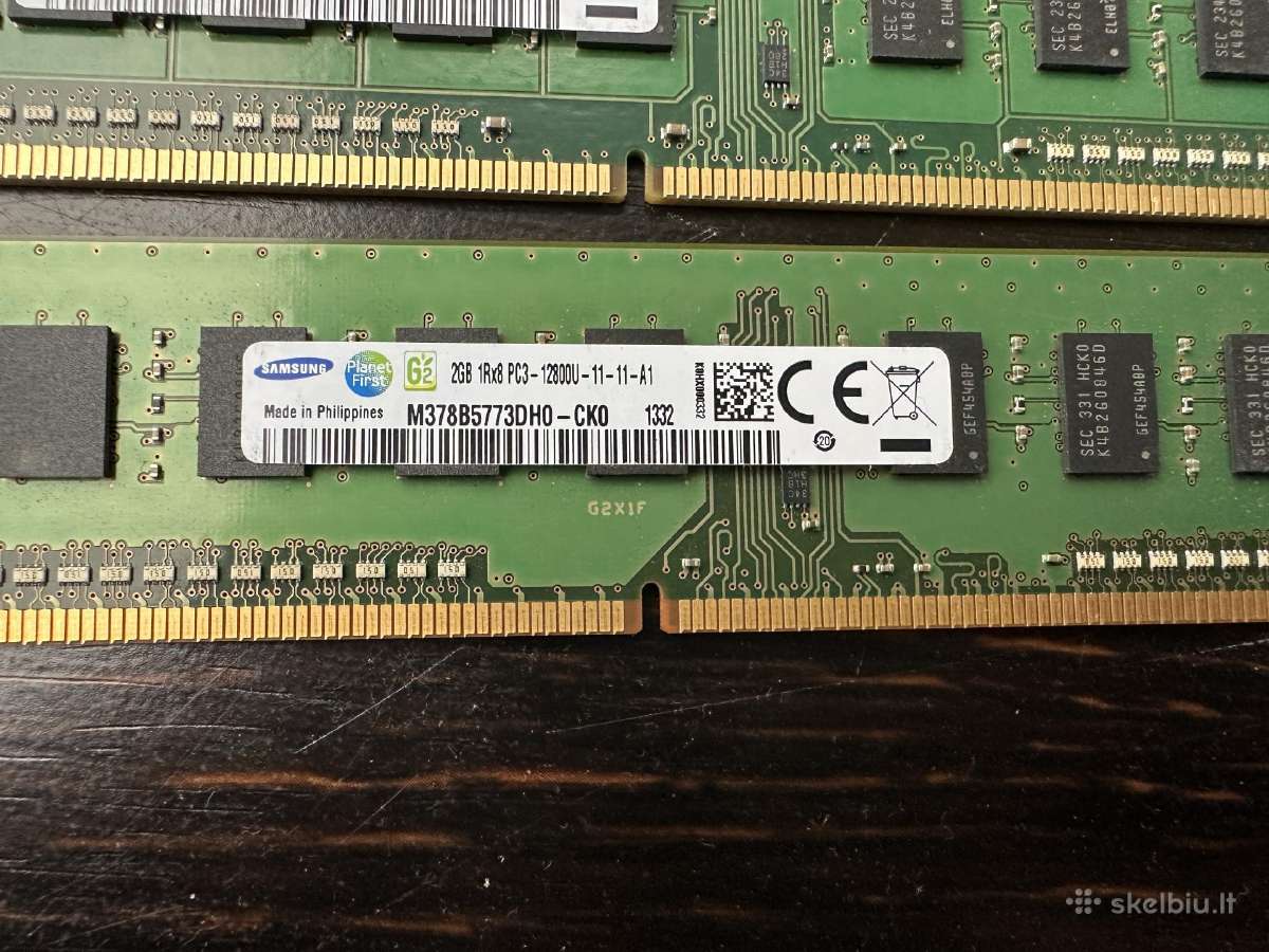 Ddr3 RAM 2gb-4gb - nuotraukos Nr. 5